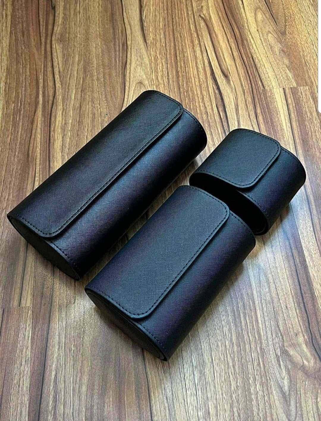 Portable Travel Watch Box Case Storage 2 Slot